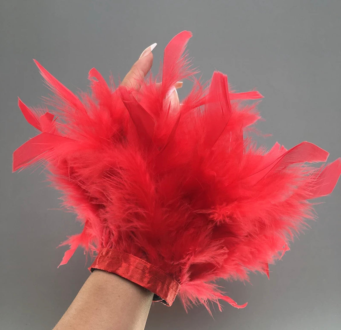 Feather cuffs
