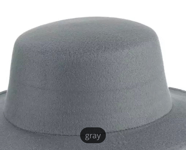Mia Flat Top Fedora