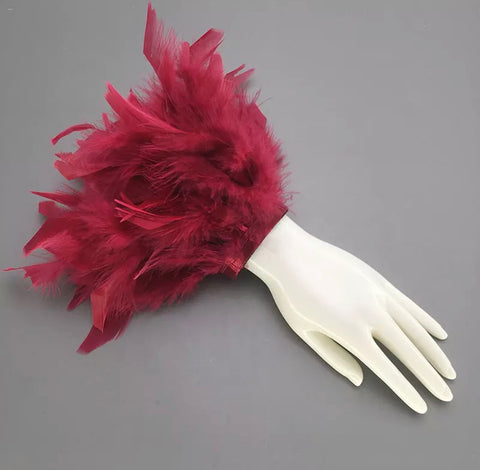 Feather cuffs