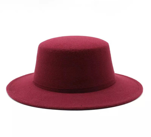 Mia Flat Top Fedora