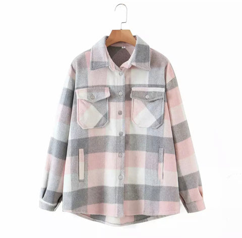 Plaid Boyfriend Shacket