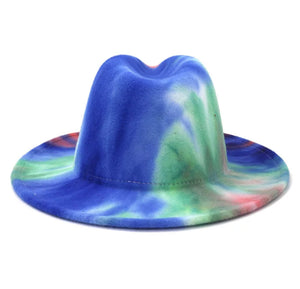 Tie Dye Fedora