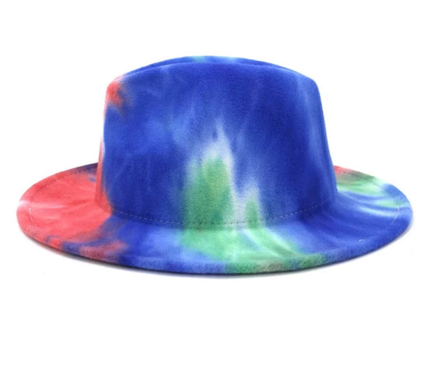 Tie Dye Fedora
