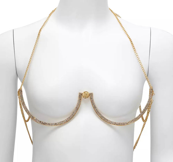 Adorned chest necklace