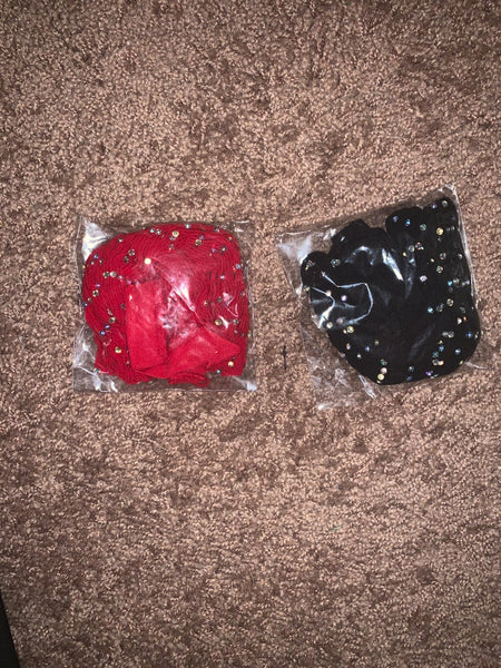 Rhinestone Fishnets