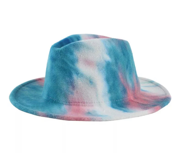 Tie Dye Fedora