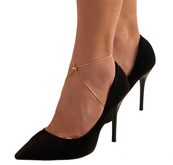 Heel anklets