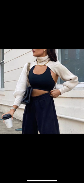 Cold Shoulder Sweater