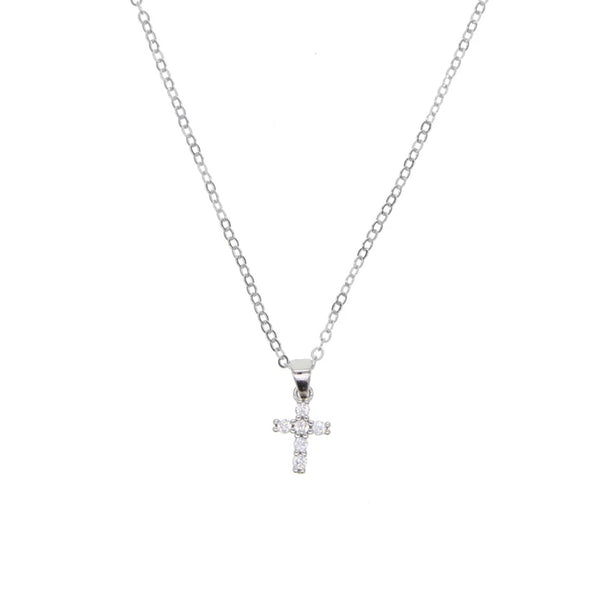 Tiny Cross Necklace
