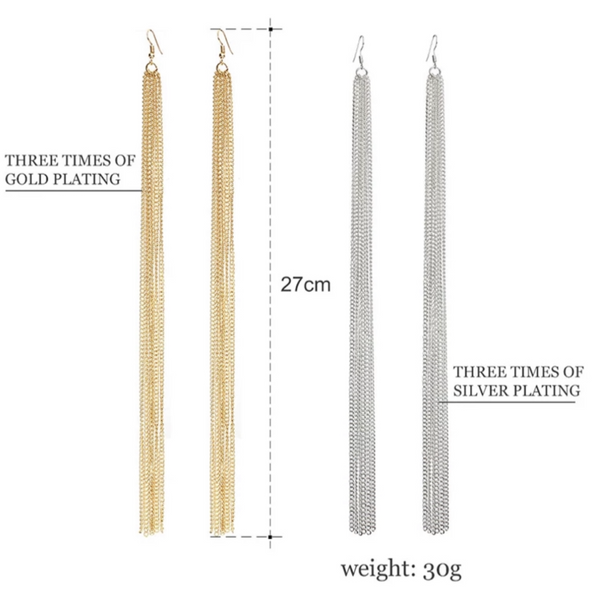 Tassel Drop Earrings
