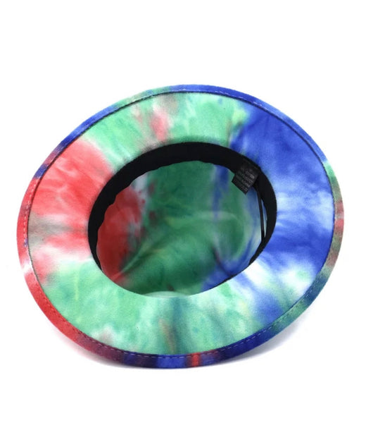 Tie Dye Fedora