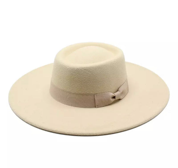 Mia Flat Top Fedora