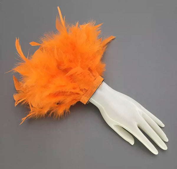 Feather cuffs