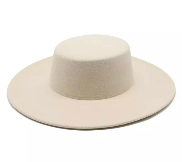 Mia Flat Top Fedora