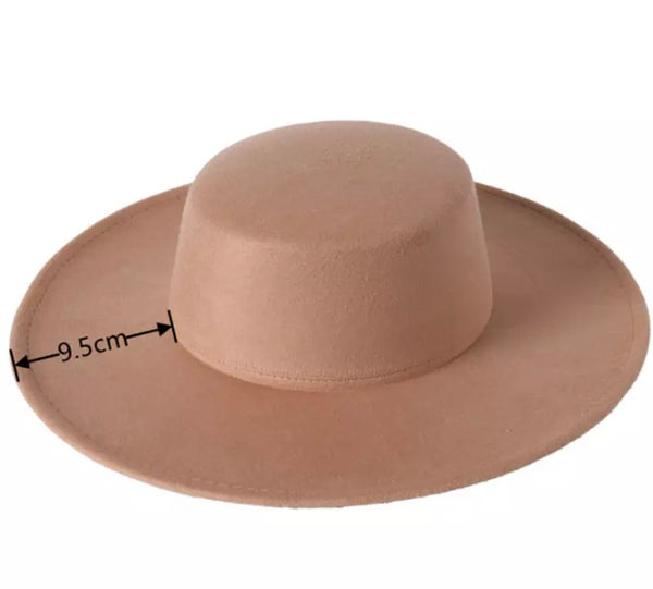 Mia Flat Top Fedora